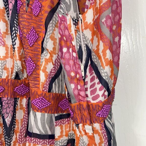 H&M Floral Print Maxi Dress(Size 6) - Picture 9 of 11